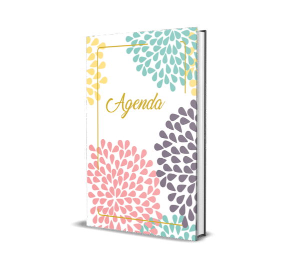 AGENDA MUJER COLORES