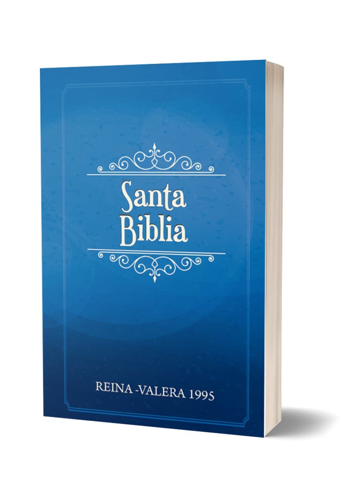 BIBLIA RV95 RUSTICA AZUL LJR