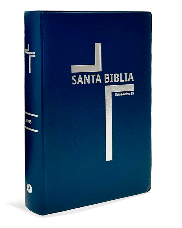 BIBLIA RV-95 LETRA GRANDE-AZUL