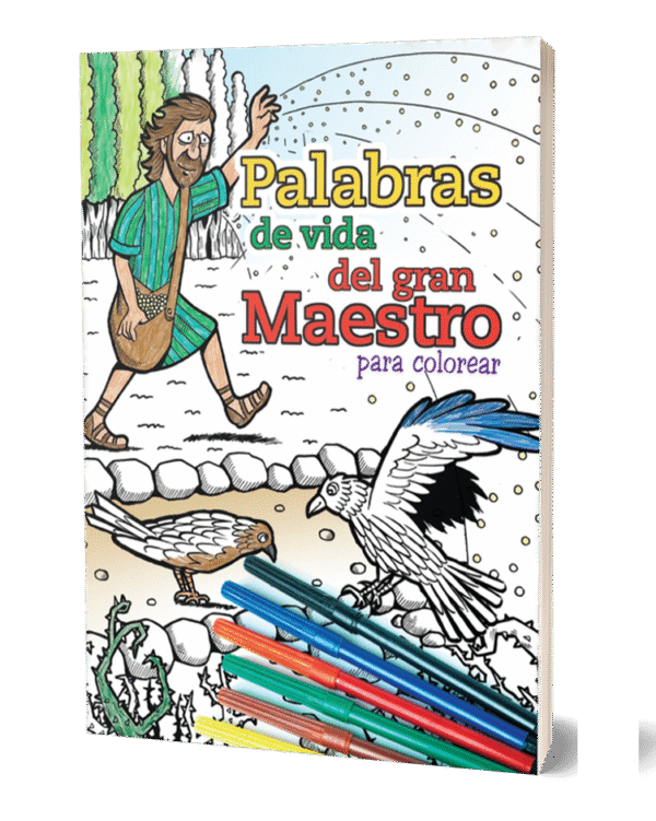 PALABRAS DE VIDA DEL GRAN MAESTRO - COLOREAR