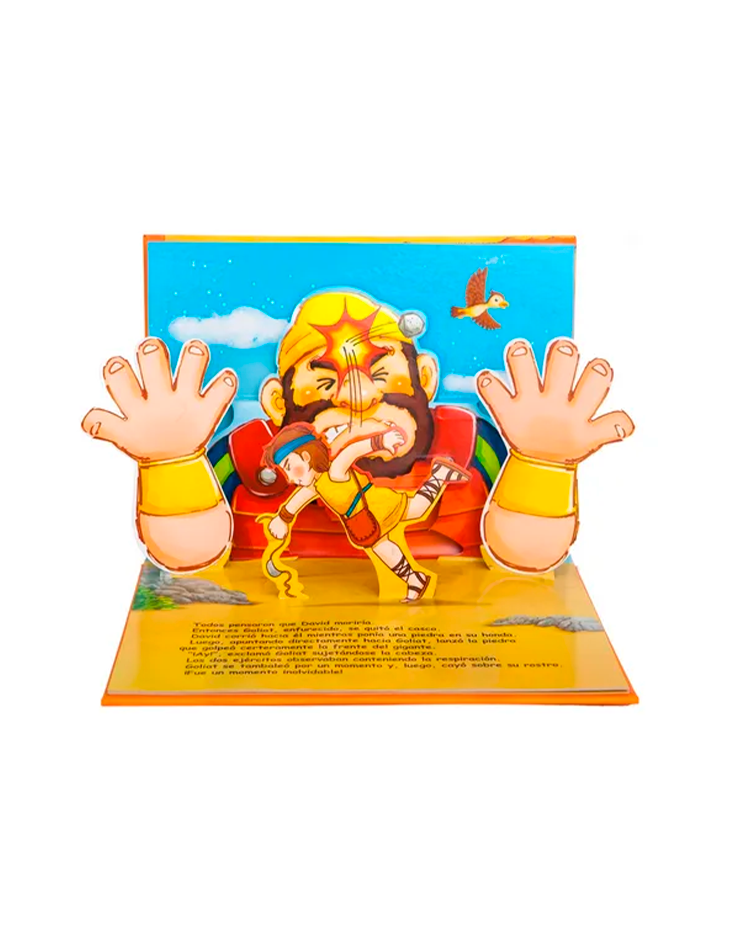 POP UP DAVID Y GOLIAT