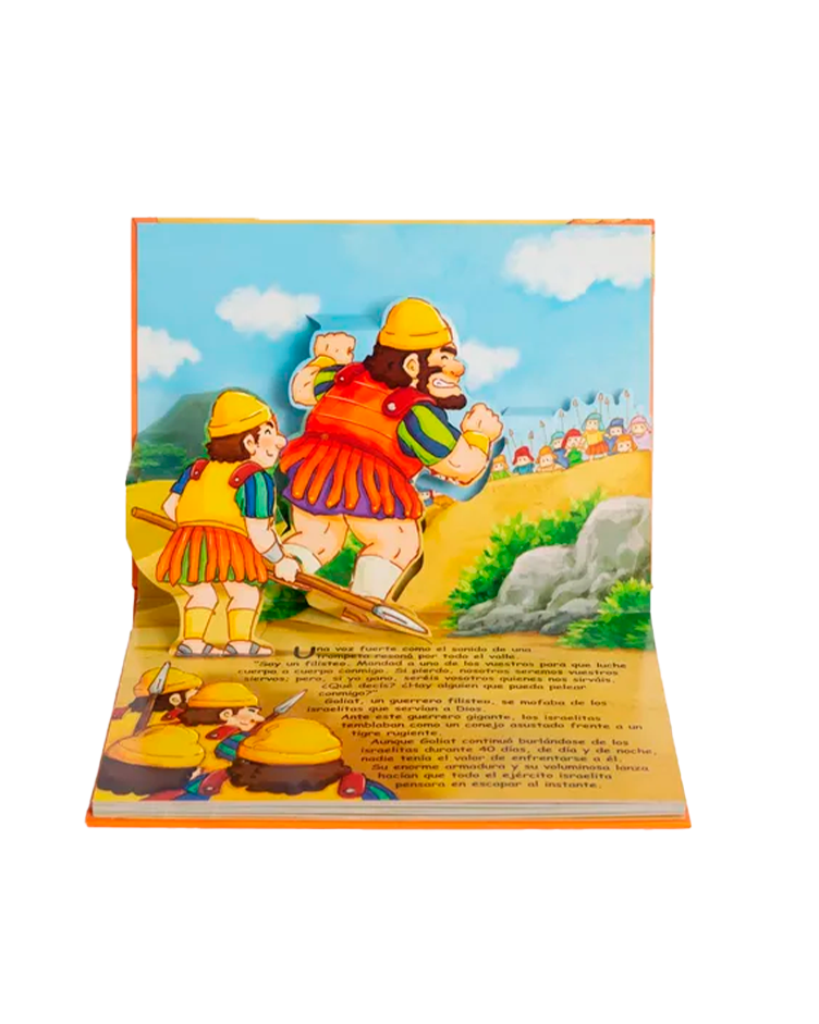 POP UP DAVID Y GOLIAT
