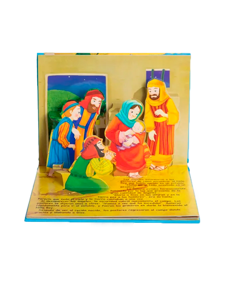 POP UP EL NACIMIENTO DEL NIÑO JESÚS