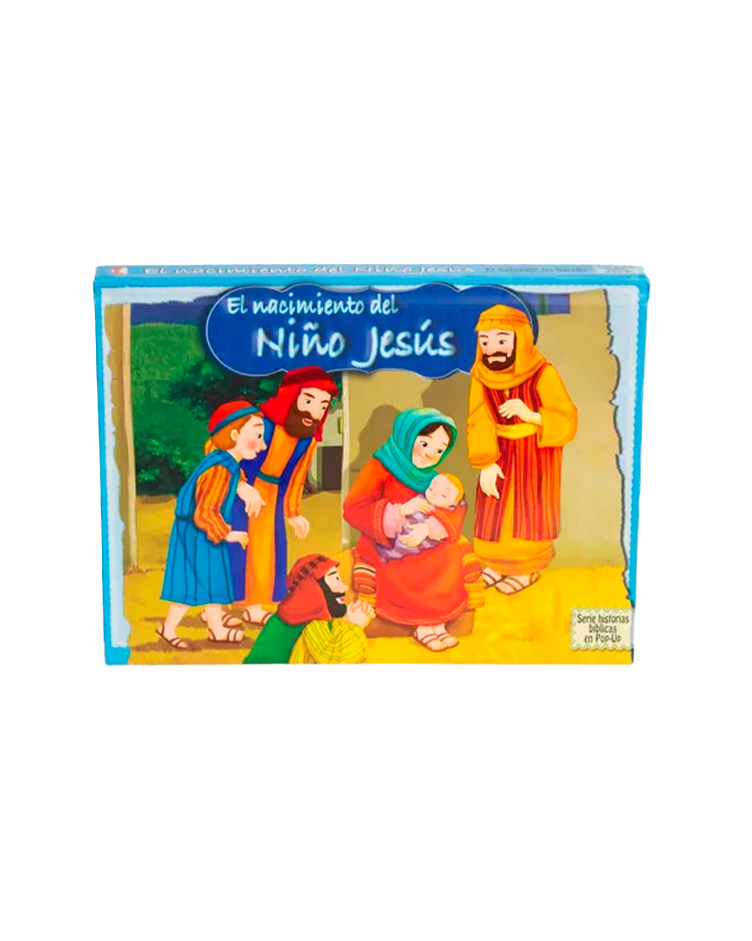 POP UP EL NACIMIENTO DEL NIÑO JESÚS