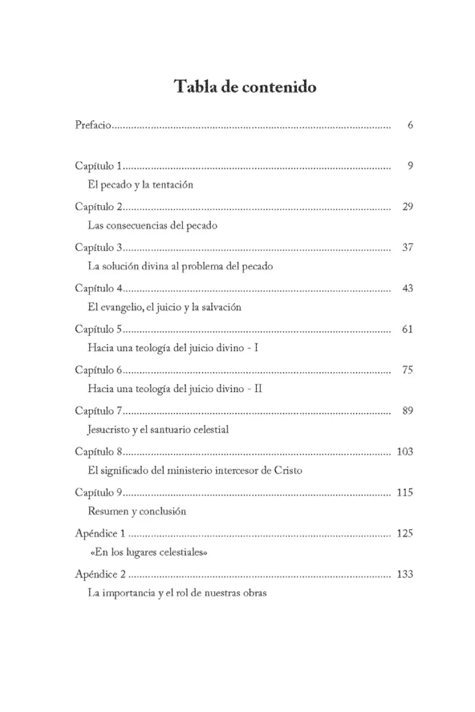 EL JUICIO Y LA SALVACIÓN